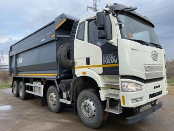 FAW J6 CA3310 8х4 в кузове AMKAR EURO