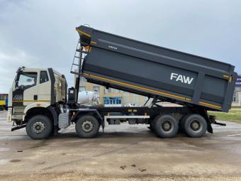 FAW J6 CA3310 8х4 в кузове AMKAR EURO